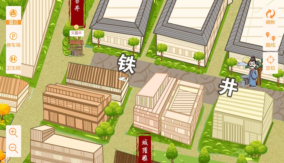 金东智慧景区：手绘地图与语音导览的完美融合